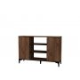 HANAH HOME Komoda Bezen Atlantic Pine Black - slika 4