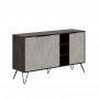 HANAH HOME Komoda Clara Dark Brown Lagina - slika 2