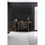 HANAH HOME Komoda Luxe Walnut Gold - slika 5