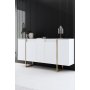 HANAH HOME Komoda Luxe White Gold - slika 1