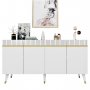 HANAH HOME Komoda Defne White Gold - slika 5