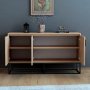 HANAH HOME Komoda Modern Aden Atlantic Pine - slika 2