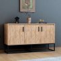 HANAH HOME Komoda Modern Aden Atlantic Pine - slika 1