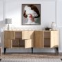 HANAH HOME Komoda Laika Sapphire Oak - slika 2