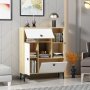 HANAH HOME Komoda Sidelya Oak White - slika 2