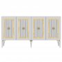 HANAH HOME Komoda Nora White Gold - slika 5