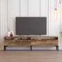 HANAH HOME TV polica Istanbul 2 Walnut (845HCT5518) - slika 2