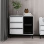 HANAH HOME Komoda Elevate White - slika 2