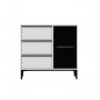 HANAH HOME Komoda Elevate White - slika 3