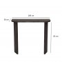 HANAH HOME Komoda Ikigai Anthracite - slika 4