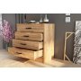 HANAH HOME Komoda Agora Atlantic Pine - slika 2