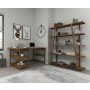 HANAH HOME Radni sto Softcity Walnut - slika 2