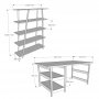 HANAH HOME Radni sto Softcity Walnut - slika 4