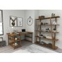 HANAH HOME Radni sto Softcity Walnut - slika 1