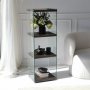HANAH HOME Polica Aqua 3 Anthracite - slika 2