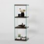 HANAH HOME Polica Aqua 3 Anthracite - slika 3