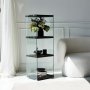 HANAH HOME Polica Aqua 3 Anthracite - slika 1