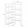 HANAH HOME Polica Style Kose White - slika 4