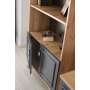 HANAH HOME Polica Irmak 81229 Oak Anthracite - slika 2