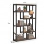 HANAH HOME Polica Fancy Brown - slika 3