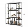 HANAH HOME Polica Charm Black - slika 4
