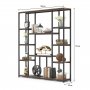 HANAH HOME Polica Charm Brown - slika 4