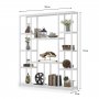 HANAH HOME Polica Charm White - slika 4