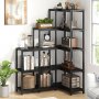 HANAH HOME Polica Twist Black - slika 1