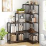HANAH HOME Polica Twist Brown - slika 1