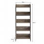 HANAH HOME Polica Vega Grey - slika 4