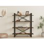 HANAH HOME Polica Makro Walnut - slika 2