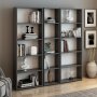 HANAH HOME Polica Genis Kitaplik Anthracite - slika 1