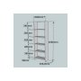 HANAH HOME Polica New White - slika 4