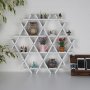 WALLXPERT Polica HEXBEYAZ M - slika 2