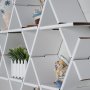 WALLXPERT Polica HEXBEYAZ M - slika 5