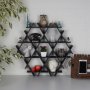 WALLXPERT Polica HEXSYH M - slika 2