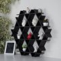 WALLXPERT Polica HEXSYH M - slika 3