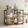 HANAH HOME Polica Sera Atlantic Pine Black - slika 1