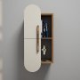 HANAH HOME Zidna polica Rose Walnut Cream - slika 3