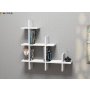HANAH HOME Zidna polica 3Gen White - slika 1