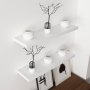 HANAH HOME Zidna polica Gizli2 80 White - slika 3