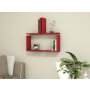 HANAH HOME Zidna polica Alfa Red - slika 4