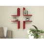 HANAH HOME Zidna polica Alfa Red - slika 5