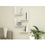 HANAH HOME Zidna polica Alfa White - slika 2