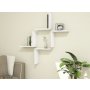 HANAH HOME Zidna polica Alfa White - slika 3