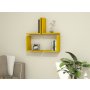 HANAH HOME Zidna polica Alfa Yellow - slika 4