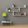 HANAH HOME Zidna polica Tibet White - slika 1