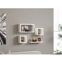 HANAH HOME Zidna polica Babi White - slika 1