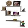 HANAH HOME Zidna polica Lowa White - slika 3