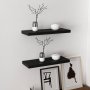HANAH HOME Zidna polica Gizli2 60 Black - slika 2